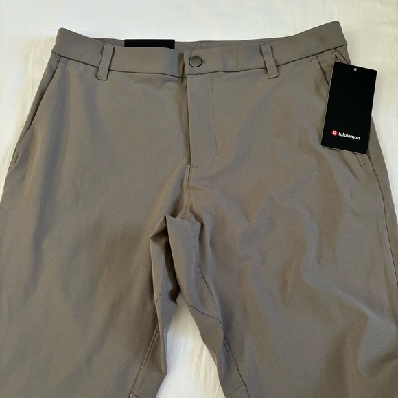 Lululemon Commission Pant Classic 34"L Warpstreme CBND Carbon Dust Men's Size 31 - Picture 5 of 6